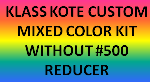 Custom Mixed Color Kit without Reducer