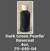 Dark Green Pearlin' Basecoat