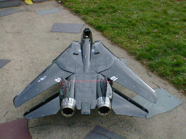 Epoxy painted RC model