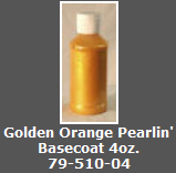 Golden Orange Pearlin' Basecoat
