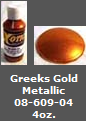 Greeks Gold Metallic