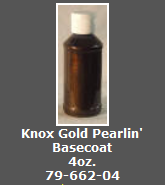 Knox Gold Pearlin' Basecoat