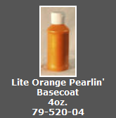 Lite Orange Pearlin' Basecoat