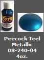 Peecock Teel Metallic