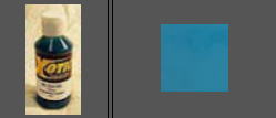 Teal Striping Paint
