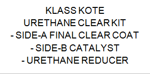 Urethane Clear Kit